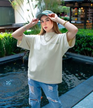 gorra-verde-playera-beige ROMPE LA CAJA